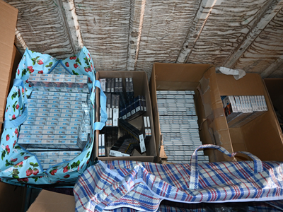 Illegal tobacco worth £100,000 found in Warwickshire shipping container 